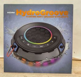 ION HydroGroove Floating Party Speaker w/ Lights