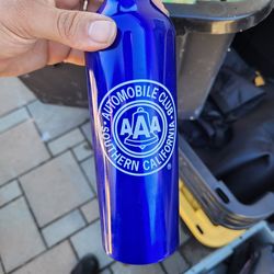 Thermos water bottle  aaa logo