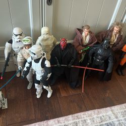 Star Wars 12” Figure Lot 1(contact info removed)s