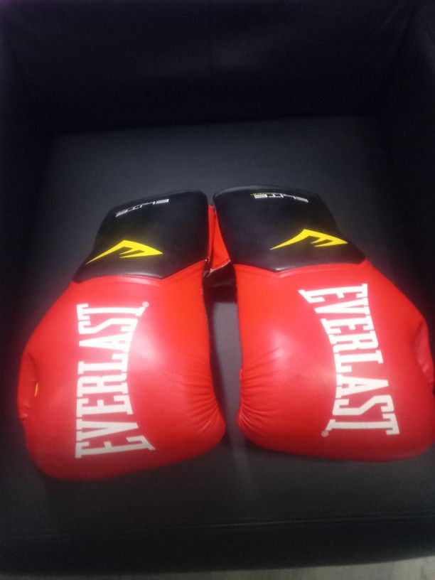 EVERLAST ELITE BOXING GLOVES 