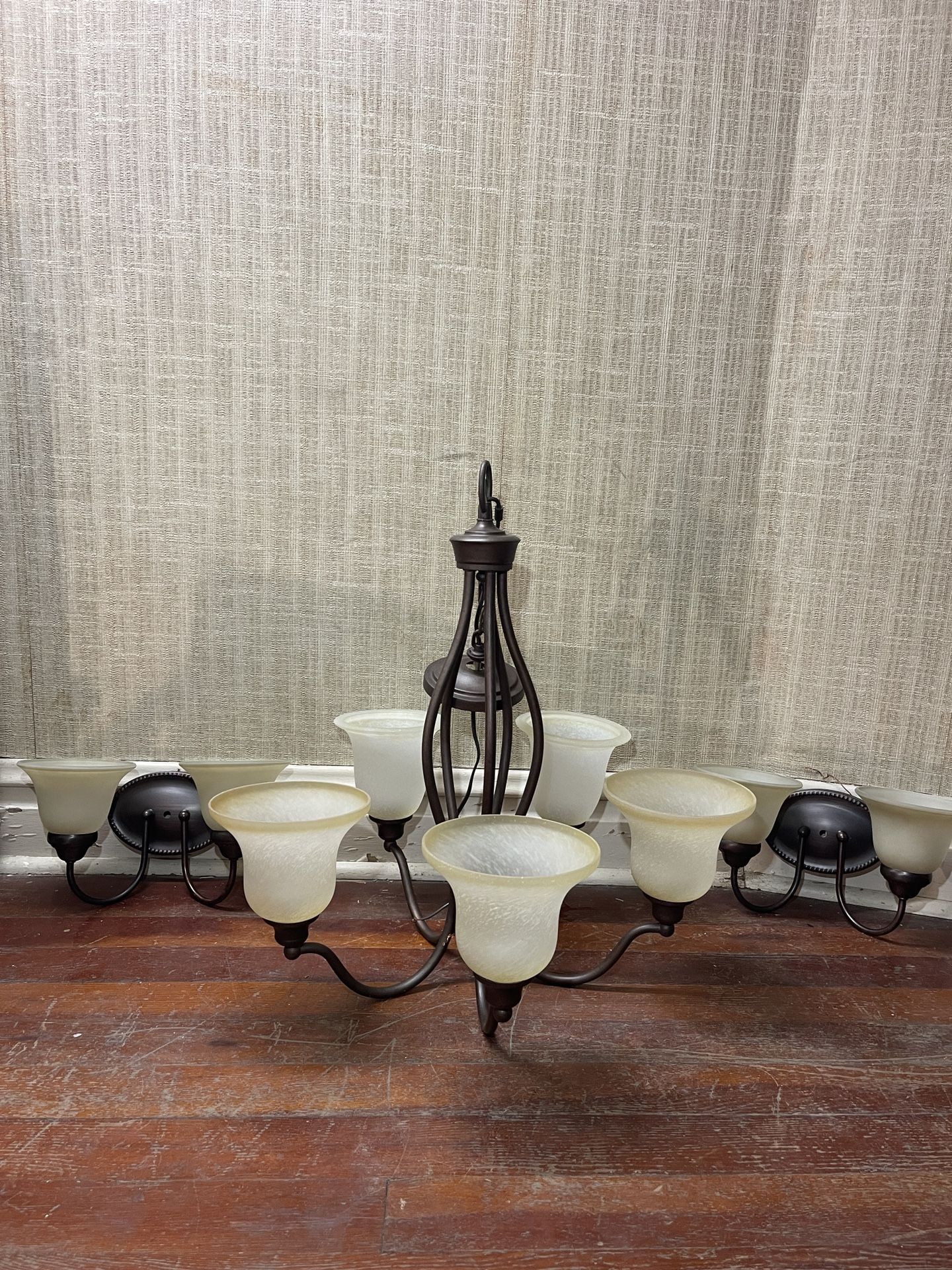 Chandelier & Light Fixtures ($15 All)