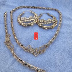 I Deliver I Ship 14k Gold Filled Chain Set