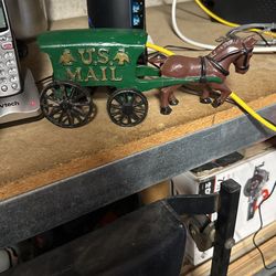 Horse And Carriage Metal 