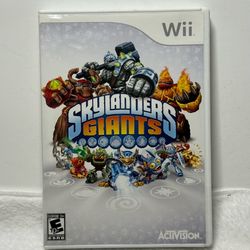 Skylanders Giants Nintendo Wii Complete In Box Manual