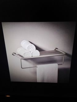 New Kohler kumin 26" towel rack and bar with mounting hardware