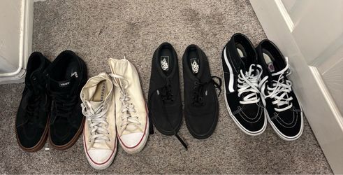 Vans/Converse Shies size 9-10