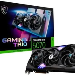  MSI GEFORCE RTX 5070 12G GAMING TRIO OC