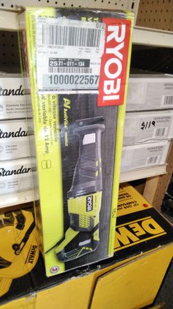 RYOBI 12 - AMP VARIABLE SPEED RECIPROCATING SAW