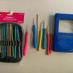 Crochet Hook Lot And More! 