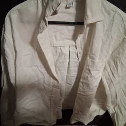 White Jean Jaket