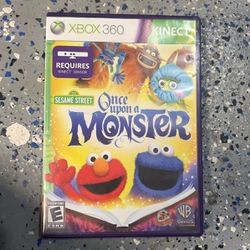 Xbox360 Game "once Upon A Monster Sesame Street"