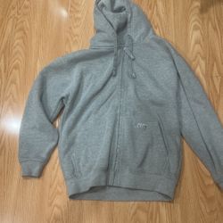 Grey zip up pro club