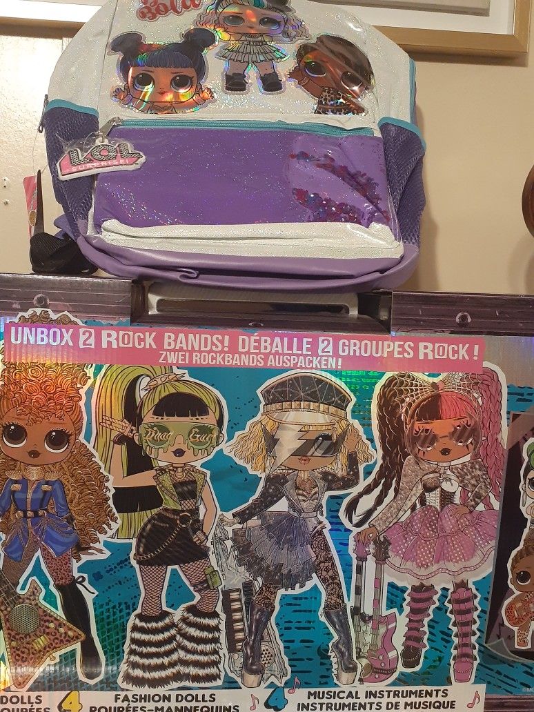 Lol Surprises Dolls Free Book Bag