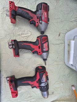 Milwaukee Drills- no battery