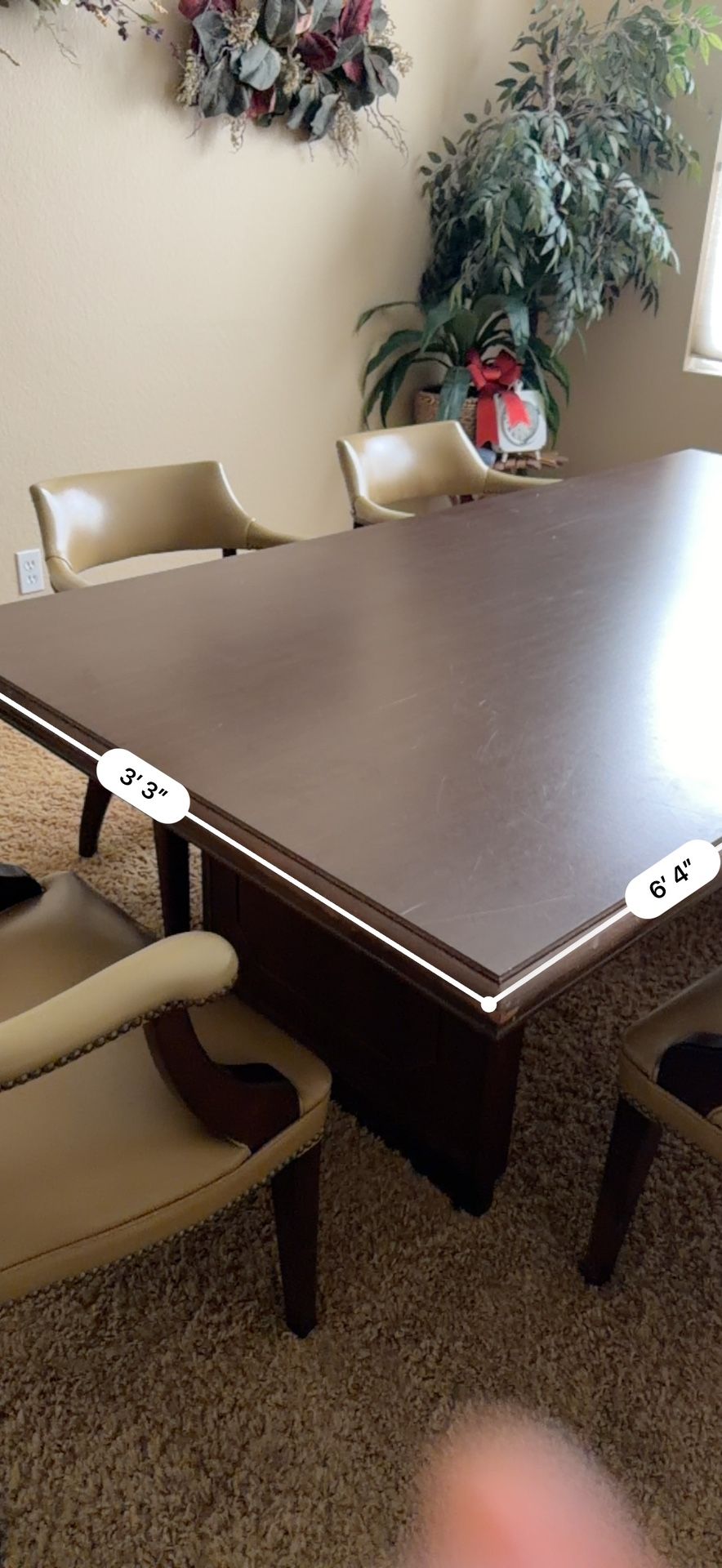 Desk Or Table Solid Wood