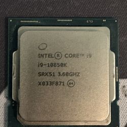 Intel I9-10850k 