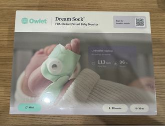 Owlet Dream Sock Baby Monitor – Mint