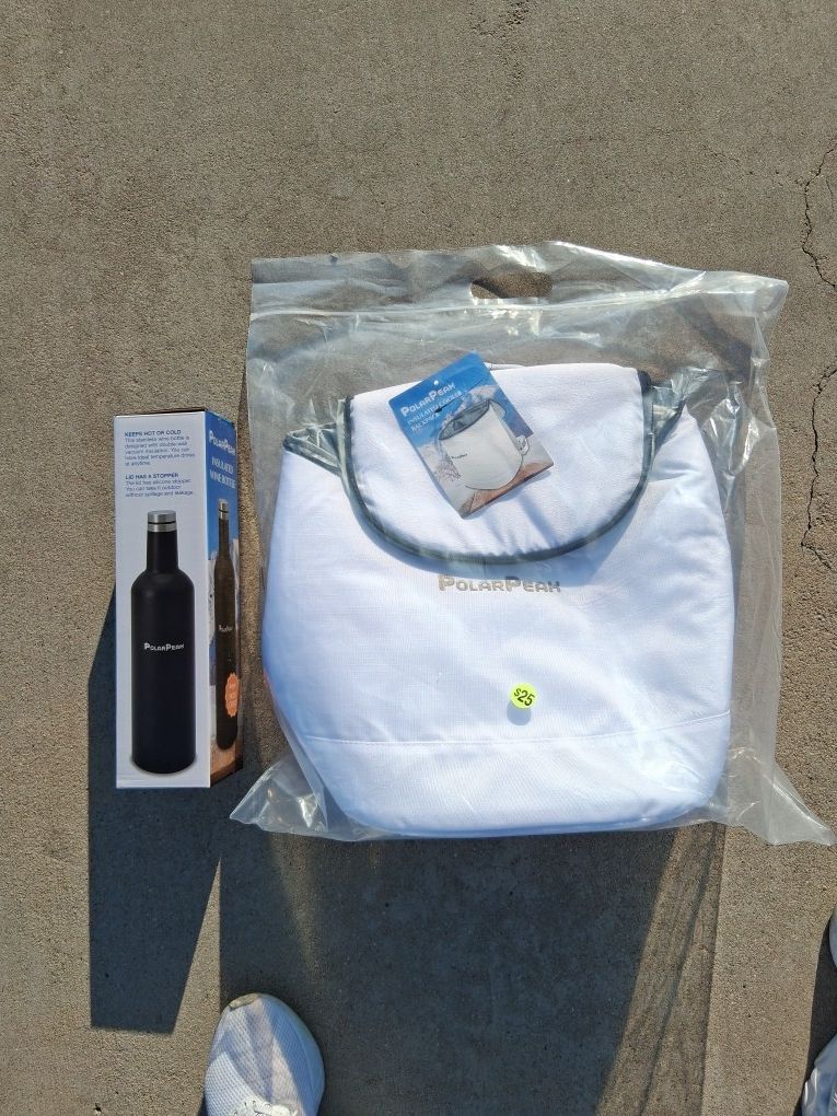 Polar Peak Insulated Picnic Bag & Wine Holder