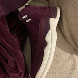 Jordan 12 W/matching Jacket And Pants