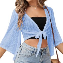 Light Blue  Cardigan