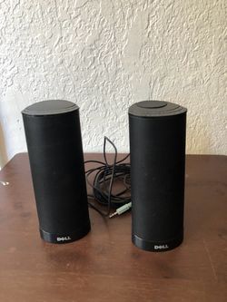 Dell PC Speakers – Black – Great Condition