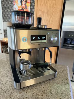Gevi 20 Bar Professional Espresso Cappuccino Machine with Built-in Grinder & Milk Frother