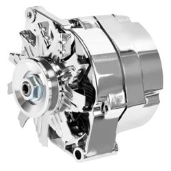 For GM New Alternator for 120Amp Chrome 3 Wire Street Rod GM 305 350 BBC