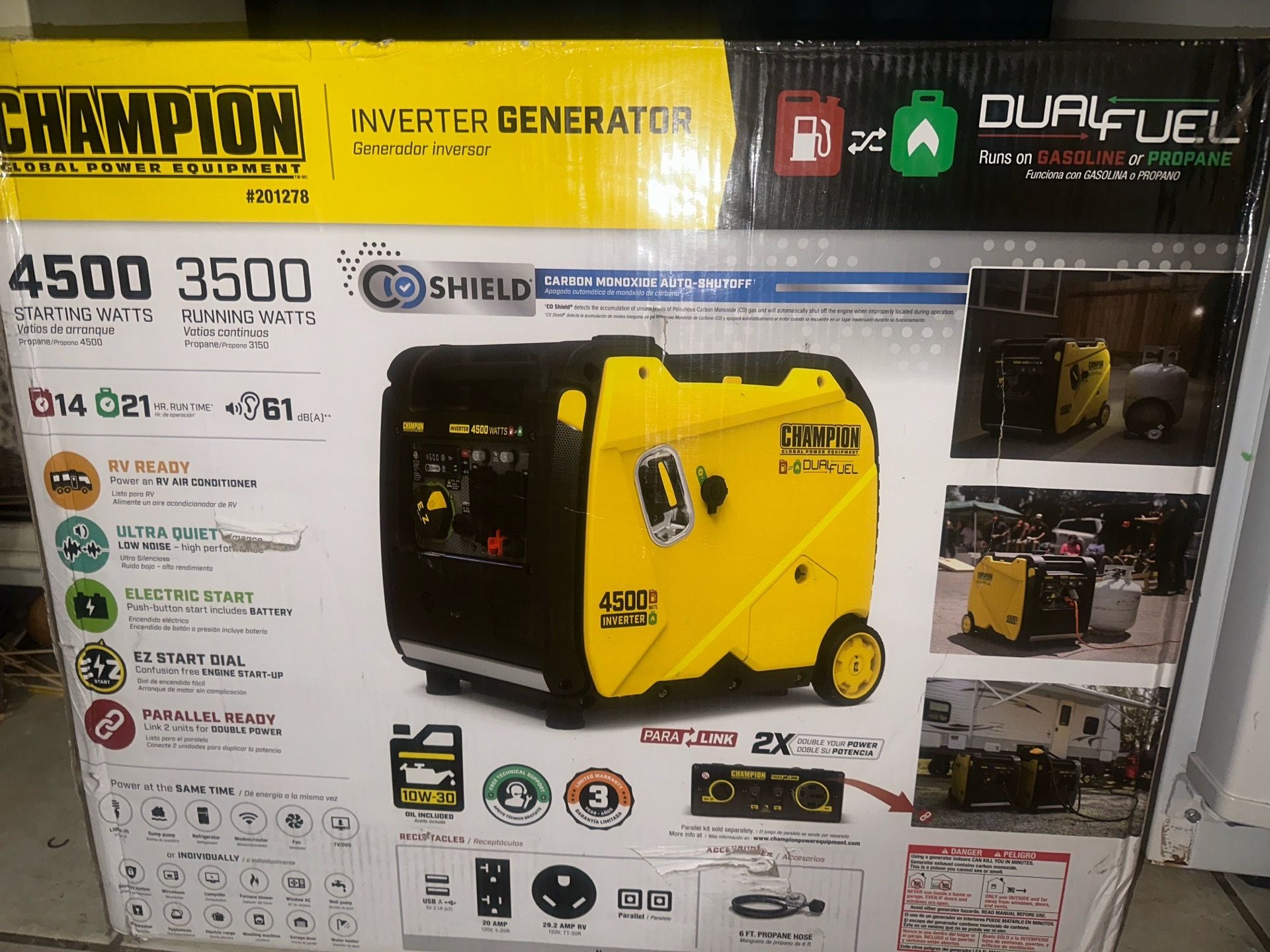 Champion Inverter Generator