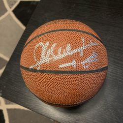 Arvydas Sabonis Autographed  Mini Basketball 