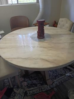 Marble table
