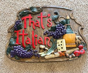 That's Italian Vintage Wall Decor