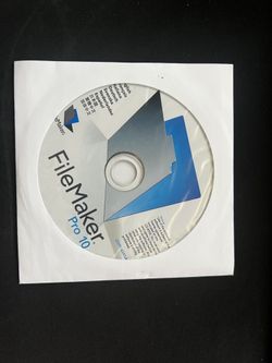 File maker Pro 10 Software