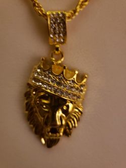 Gold and bling bling Lion 20.00