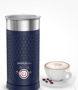 SIMPLETASTE Milk Frother, 4-In-1 Electric Milk Steamer
