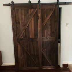 Barn Doors Both Doors For $275