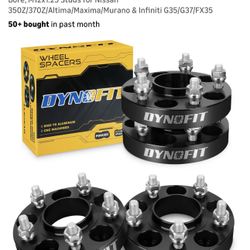 5x114.3 Wheel Spacers 1” 66.1mm Nissan350Z/370Z/Altima/Maxima/Murano & Infiniti