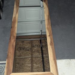 6ft Wood Frame Mirror 