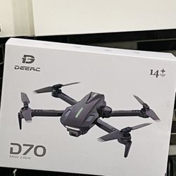 Brand New  DEERC Drone with Camera, D70 Drones with Camera for Adults 1080P HD