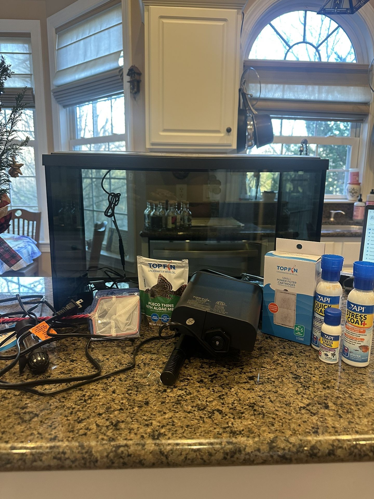 Fish Tank And Accessories