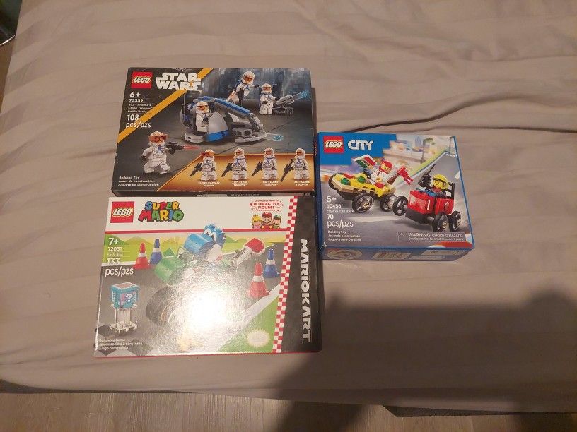 Lego Lot Mario City Star Wars