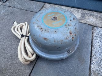 Vintage Edwards Signaling 340-6N5 Alarm Vibrating Bell