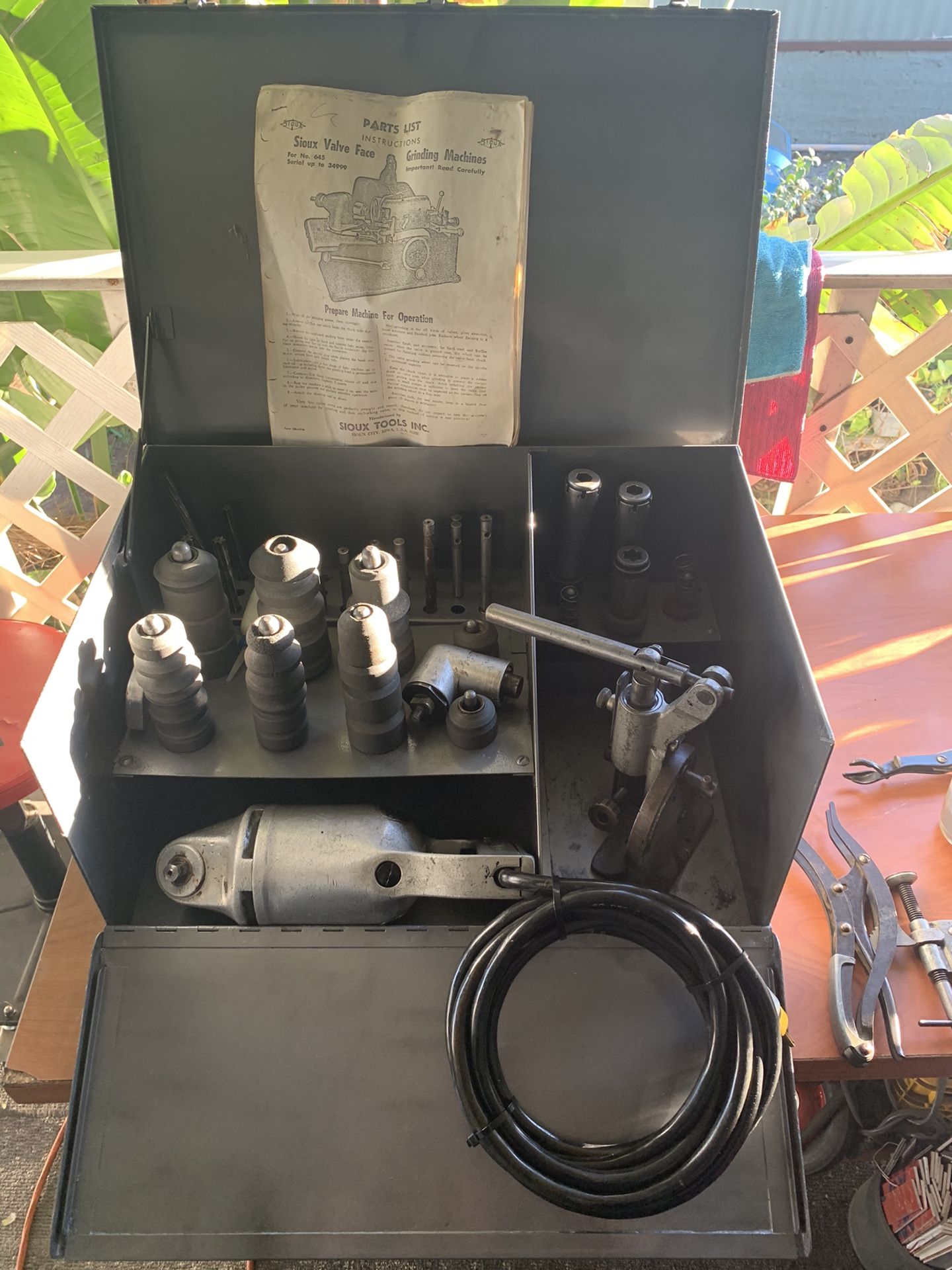 SIOUX” Angular High Speed Driver For VALVE SEAT GRINDING please see photos👀