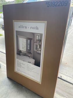 Allen+Roth 31’’X41’’ Wall Mirror