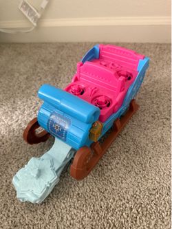 Frozen little people sled