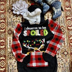Christmas Hooded Knit Sweater Tops