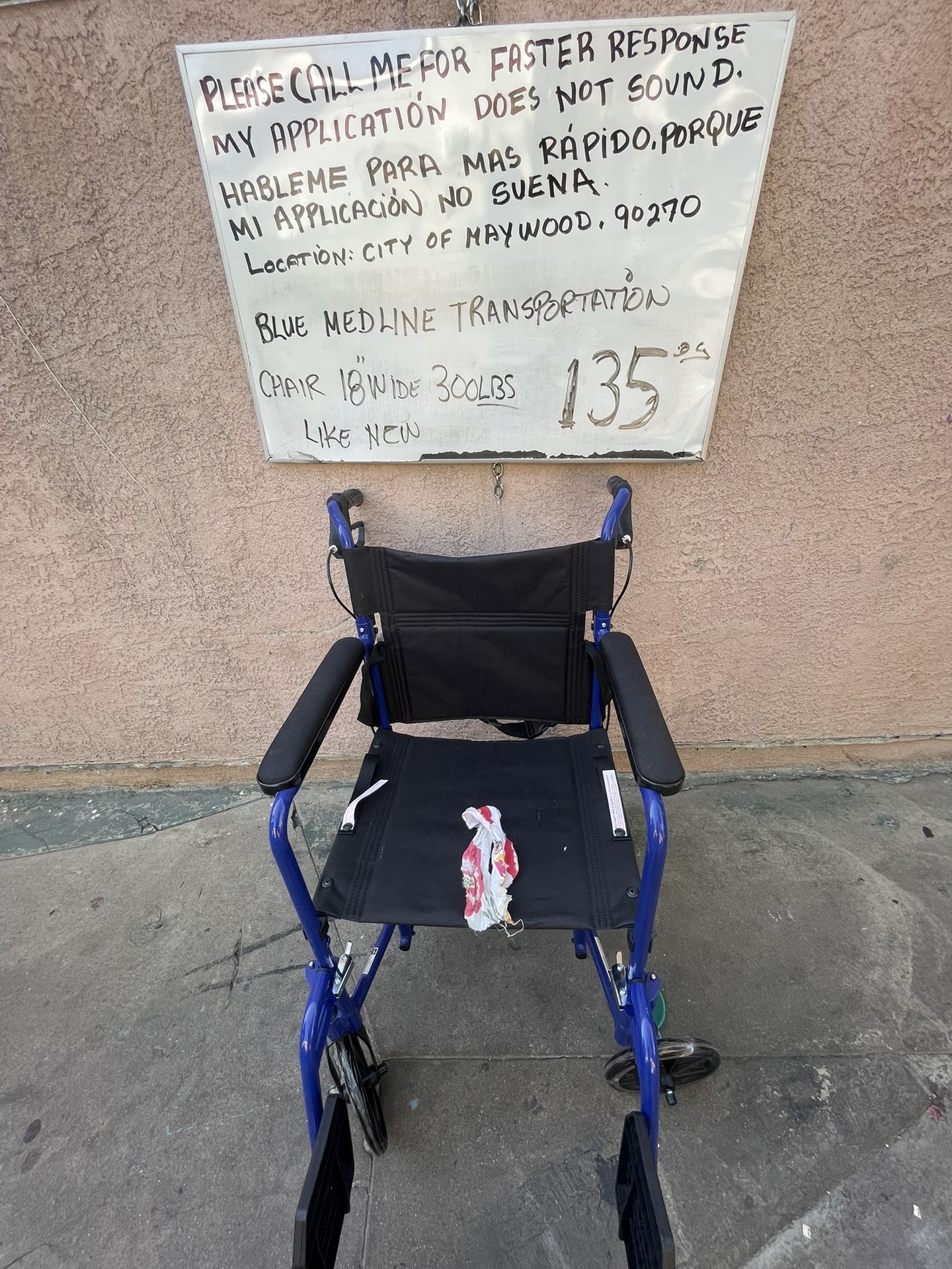 Transportation Chair 