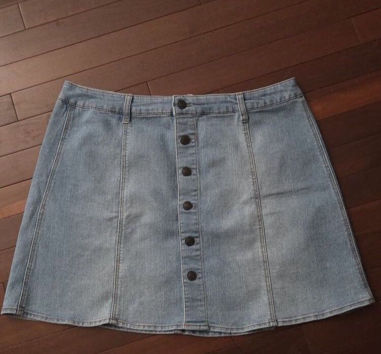 Mossimo Size 18 Denim Plus Size Skirt