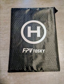 FPVtosky Nighttime Reflective Drone Landing Pad, Fast-fold Double Sided Waterproof Landig Pad Weighted for DJI Mini 5 Pro/ 4/3 Pro/Mini 4k / Mavic 4 /