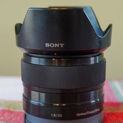 Sony E 35mm f/1.8 APS-C