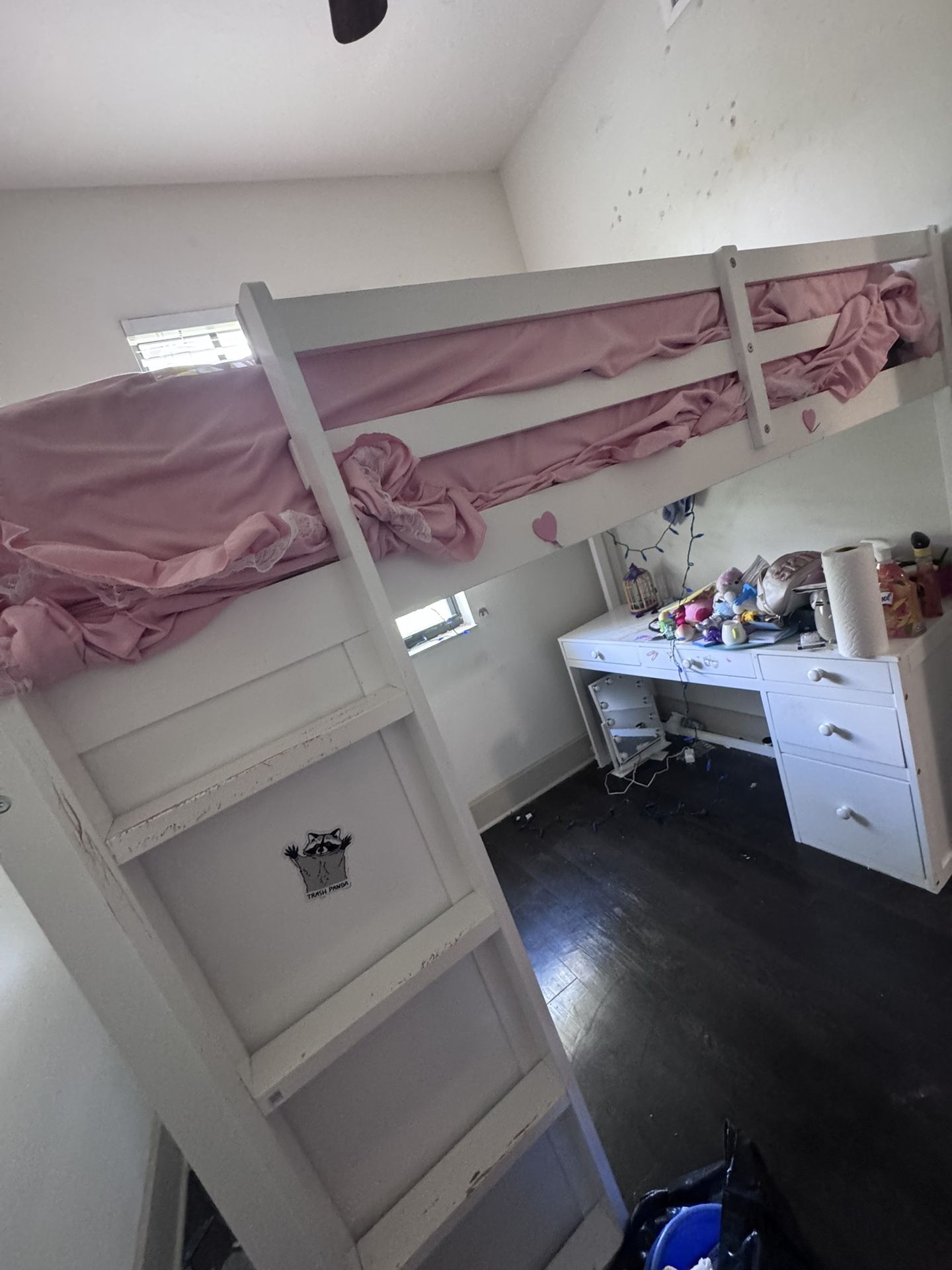 Bed And Mattress Full Size With Desk